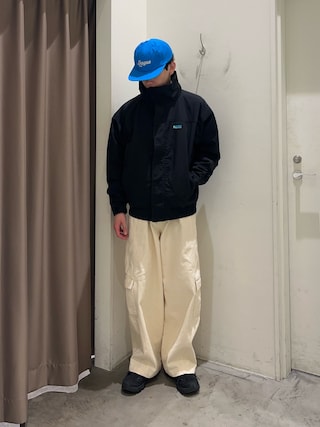 「Franklin Climbing（フランクリンクライミング）の【Franklin Climbing】ユニセックスカスケードスタンドジャケット（ナイロンジャケット）」を使った、しおんさん（メンズ・170cm）の冬コーディネート