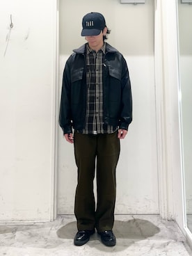 「CIAOPANIC TYPY（チャオパニックティピー）のアイテム（ジャケット/アウター）」を使った、しおんさん（メンズ・170cm）の秋コーディネート