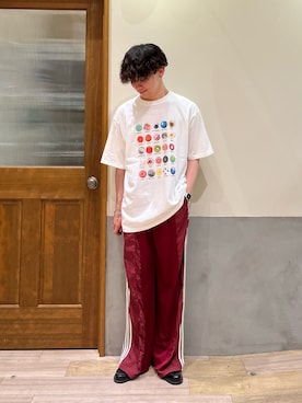 「CIAOPANIC TYPY（チャオパニックティピー）のアイテム（アクセサリー）」を使った、しおんさん（メンズ・170cm）の夏コーディネート