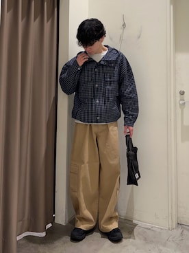 「CIAOPANIC TYPY（チャオパニックティピー）のアイテム」を使った、しおんさん（メンズ・170cm）の春コーディネート