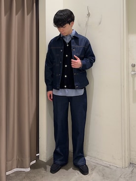 しおんさん（メンズ・170cm）の冬コーディネート