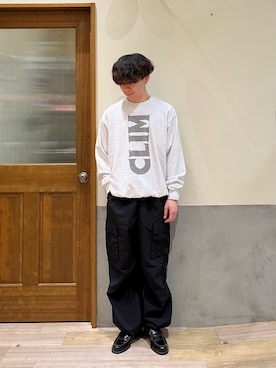 しおんさん（メンズ・170cm）の春コーディネート