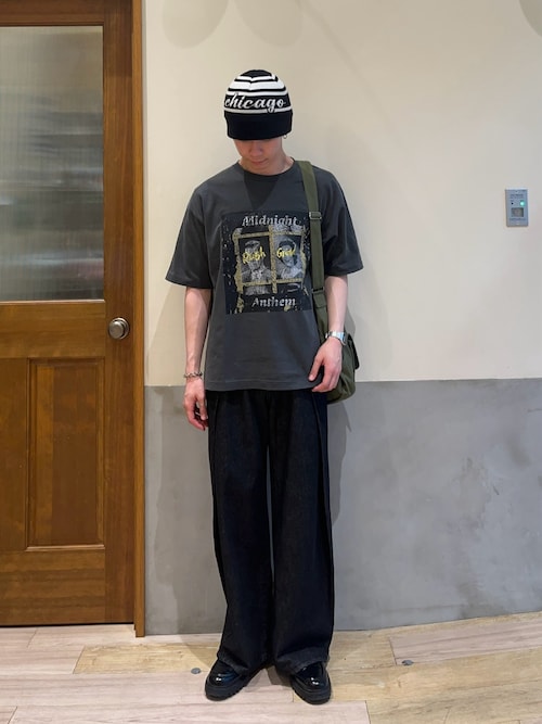 【UNISEX】キャンバスショルダーバッグ