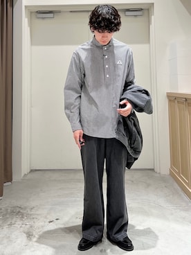 しおんさん（メンズ・169cm）の秋コーディネート