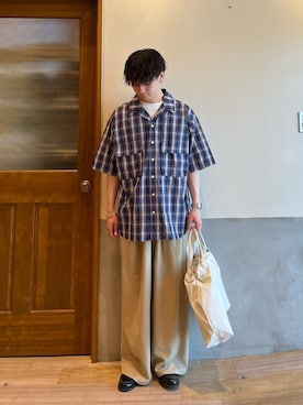 「CIAOPANIC TYPY（チャオパニックティピー）のアイテム（アクセサリー）」を使った、しおんさん（メンズ・170cm）の春コーディネート