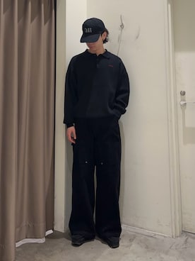 「GEVACO（ゲバコ）のアイテム」を使った、しおんさん（メンズ・170cm）の冬コーディネート