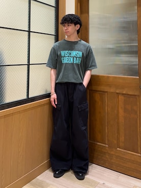 「アイテム（パンツ）」を使った、しおんさん（メンズ・170cm）の夏コーディネート