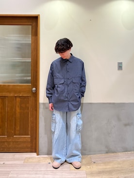 「CIAOPANIC TYPY（チャオパニックティピー）のアイテム（サンダル）」を使った、しおんさん（メンズ・170cm）の春コーディネート