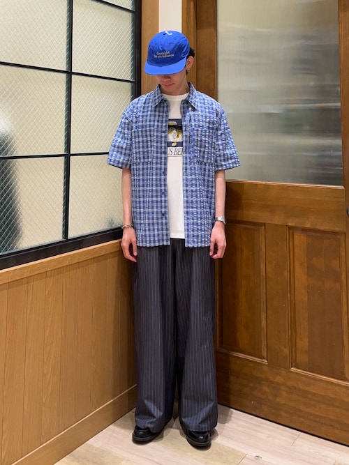【UNISEX】ナイロンロゴキャップ