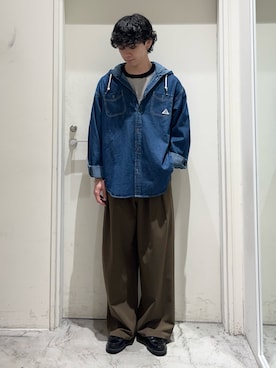 しおんさん（メンズ・170cm）の秋コーディネート