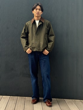 「アイテム（スウェット）」を使った、こうたろうさん（メンズ・182cm）の秋コーディネート