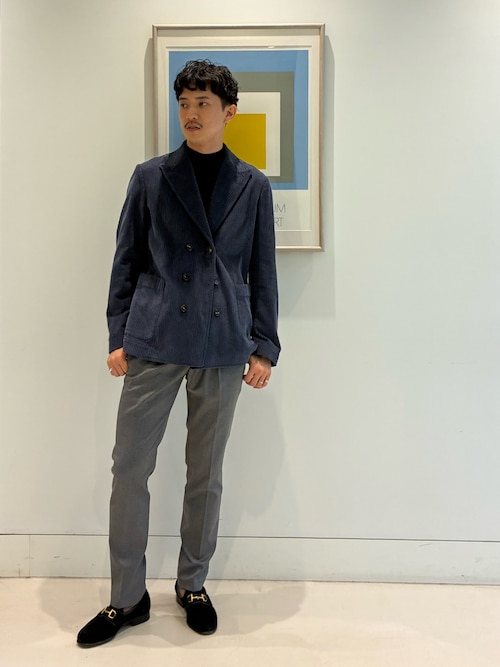 ビームスの百名品】JOHN SMEDLEY / KILDAY 30ゲージ モックネック