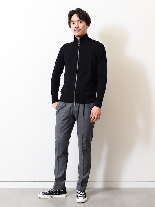 giabsarchivio / 別注 MASACCIO サキソニー 1プリーツ ドローコード