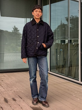 「アイテム（その他シューズ）」を使った、こうたろうさん（メンズ・182cm）の秋コーディネート