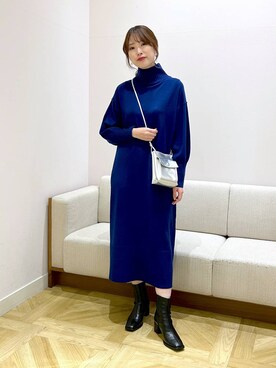 「アイテム（ワンピース/ドレス）」を使った、lfyuikoさん（レディース・167cm・30代）の秋コーディネート