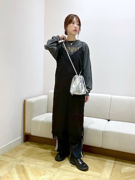 「アイテム（ワンピース/ドレス）」を使った、lfyuikoさん（レディース・167cm・30代）の秋コーディネート