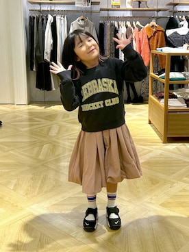 「アイテム（ワンピース/ドレス）」を使った、lfyuikoさん（レディース・167cm・30代）の秋コーディネート