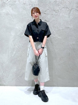 「アイテム（ワンピース/ドレス）」を使った、lfyuikoさん（レディース・167cm・30代）の春コーディネート