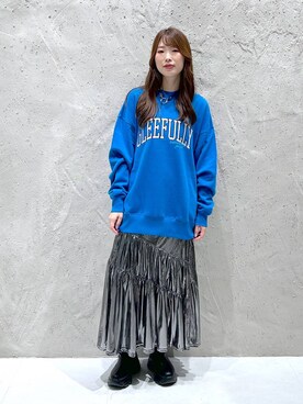 「アイテム（アクセサリー）」を使った、lfyuikoさん（レディース・167cm・30代）の秋コーディネート