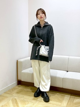 「アイテム（ワンピース/ドレス）」を使った、lfyuikoさん（レディース・167cm・30代）の秋コーディネート
