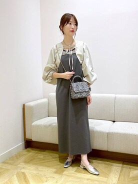 「アイテム（ワンピース/ドレス）」を使った、lfyuikoさん（レディース・167cm・30代）の秋コーディネート