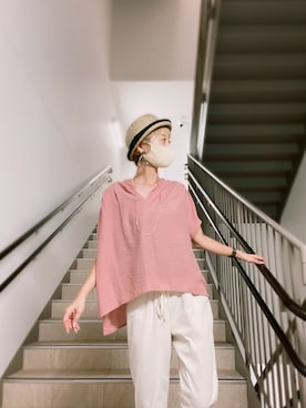 「アイテム（ピアス（両耳用））」を使った、たかっちゃんさん（レディース・164cm・40代）の秋コーディネート