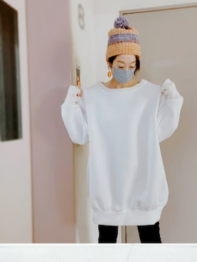 「アイテム（ピアス（両耳用））」を使った、たかっちゃんさん（レディース・164cm・40代）の秋コーディネート