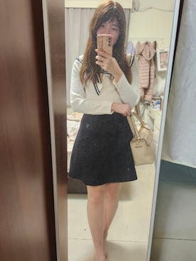 「31 Sons de mode（トランテアン　ソン　ドゥ　モード）のアイテム」を使った、綠漪さん（レディース・163cm）の冬コーディネート