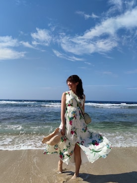 「PIXY（ピクシー）のアイテム」を使った、綠漪さん（レディース・163cm）の冬コーディネート