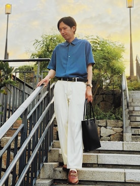 みやびにんさん(メンズ・180cm)の夏コーディネート
