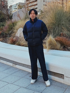 「MARY QUANT（マリークワント）のアイテム」を使った、みやびにんさん（メンズ・180cm）の冬コーディネート