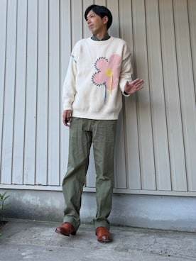 ま・ま・まさん（メンズ・180cm）の秋コーディネート