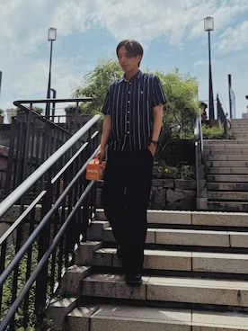 みやびにんさん(メンズ・180cm)の夏コーディネート
