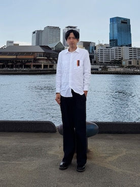 「COLONY 2139（コロニートゥーワンスリーナイン）のアイテム（パンツ）」を使った、みやびにんさん（メンズ・180cm）の春コーディネート