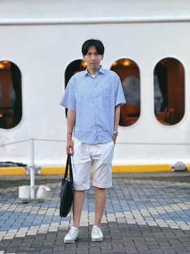 みやびにんさん(メンズ・180cm)の夏コーディネート