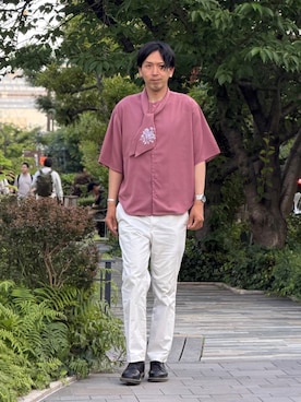 みやびにんさん（メンズ・180cm）の夏コーディネート
