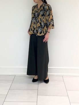 「NARACAMICIE（ナラカミーチェ）のアイテム」を使った、midumijuさん（レディース・164cm）の冬コーディネート