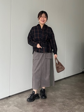 maiさん（骨格ストレート・レディース・158cm）の秋コーディネート