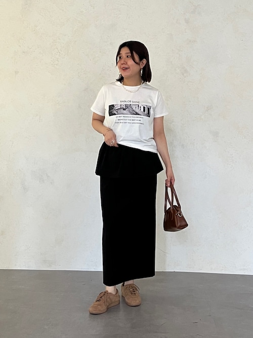 プリントロゴTシャツ