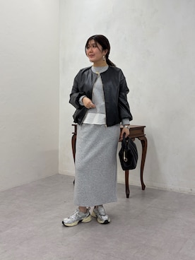 「Chez toi（シェトワ）のアイテム」を使った、maiさん（レディース・158cm）の春コーディネート