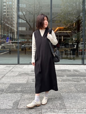 maiさん（レディース・158cm）の冬コーディネート