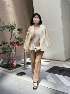 maiさん（レディース・158cm）の春コーディネート