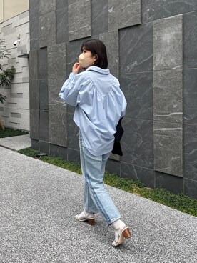 「ツイードジャケット」｜「アイテム（ブルゾン）」を使った、maiさん（レディース・158cm）の冬コーディネート