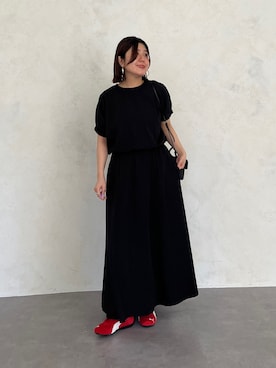 「Chez toi（シェトワ）のアイテム（ワンピース/ドレス）」を使った、maiさん（レディース・158cm）の夏コーディネート