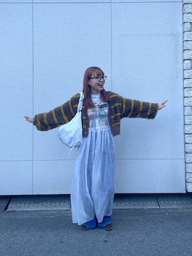 丸尾佳奈さん（レディース・158cm）の秋コーディネート