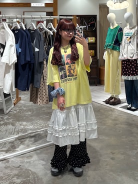 丸尾佳奈さん（レディース・158cm）の夏コーディネート