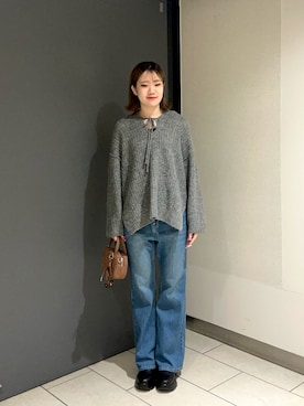 あやなんさん（骨格ナチュラル・レディース・170cm）の秋コーディネート