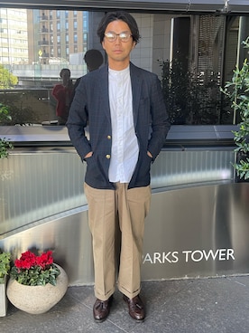 「BEAMS（ビームス）のアイテム」を使った、naoto0027さん（メンズ・170cm）の秋コーディネート