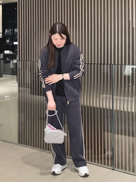 「アイテム（カードケース）」を使った、REIさん（レディース・156cm）の夏コーディネート