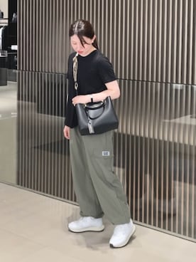 「アイテム（アナログ腕時計）」を使った、REIさん（レディース・156cm）の秋コーディネート